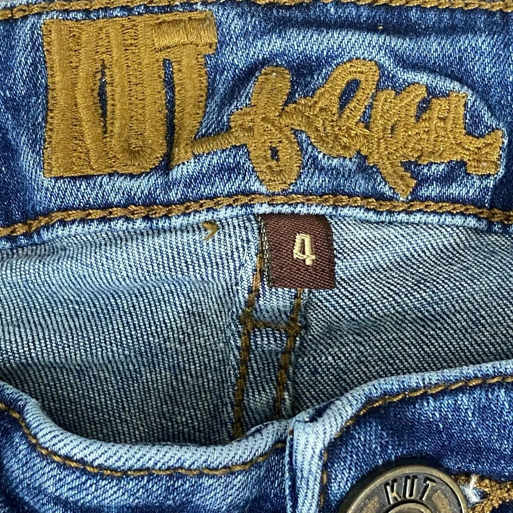 Kut from the Kloth Catherine High-Rise Boyfriend Jeans Size 4